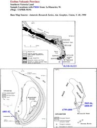 Map:  Erebus Volcanic Province